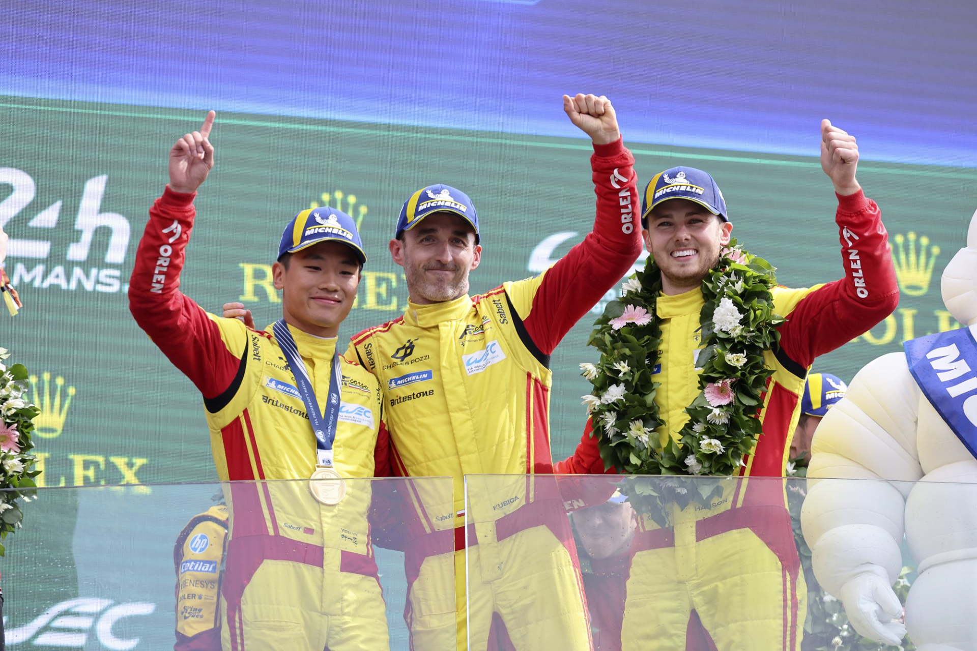Former EFO Champion Yifei Ye wins the 24 Hours of Le Mans with AF Corse