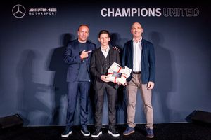 GT Open Champions Levente Révész and Motopark celebrated at Mercedes AMG yearly gala