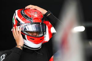 Diego de la Torre (Motopark) leads the charge ahead of the season-opener